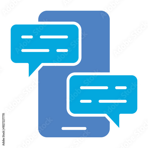 Mobile chat Icon