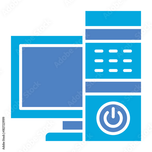 Desktop computer Icon
