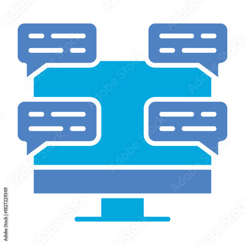 Desktop computer Icon