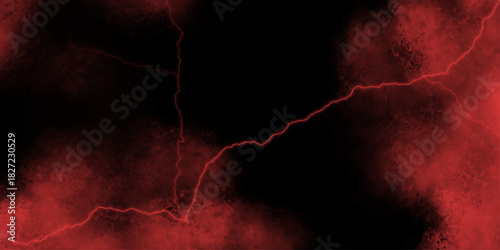 Black marble texture abstract marble background. Vector marble pattern with red cracks Transparent texture. Vector red grunge cracked texture crack on the wall, dark red for horror background. 