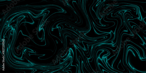 Marble texture white, black color and grunge for design background. ebru aqua paper and silk print. Liquid Marbling black and green effect background. Monochrome abstract style vector bg. 