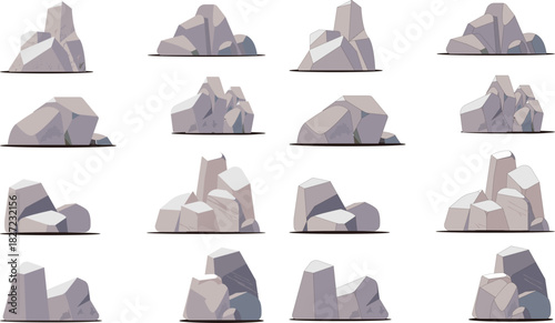 岩石の素材コレクション