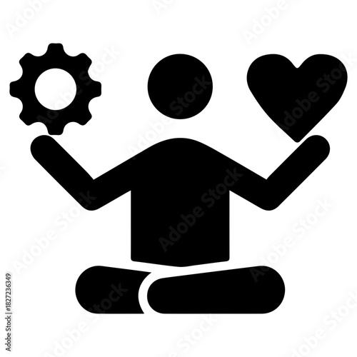 Balance icon of life