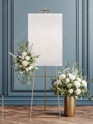 wedding bouquet on the table