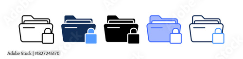 Folder Security multiple icon