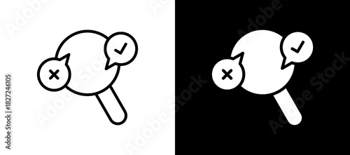 Decision Making blackwhite icon