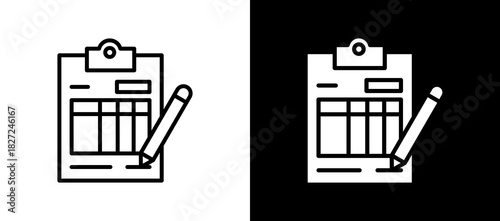 Data Frequency blackwhite icon