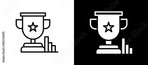 Reach Goal blackwhite icon