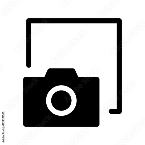 Screenshot Icon Vector Symbol Design Illustration