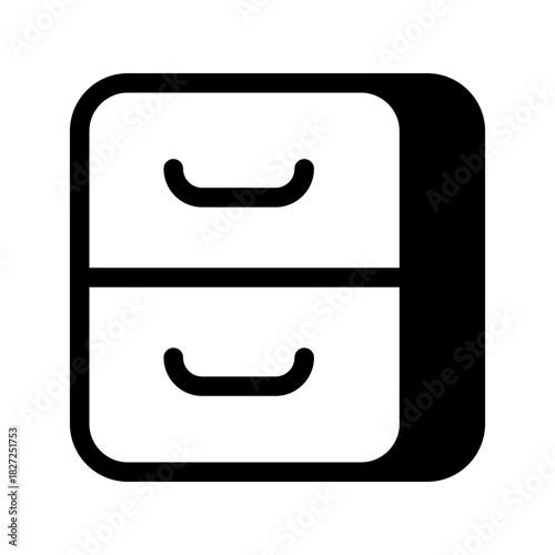 Archive Icon Vector Symbol Design Illustration