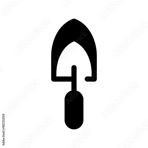 Trowel Icon Vector Symbol Design Illustration