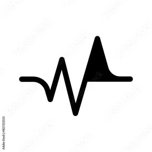 Heartbeat Icon Vector Symbol Design Illustration