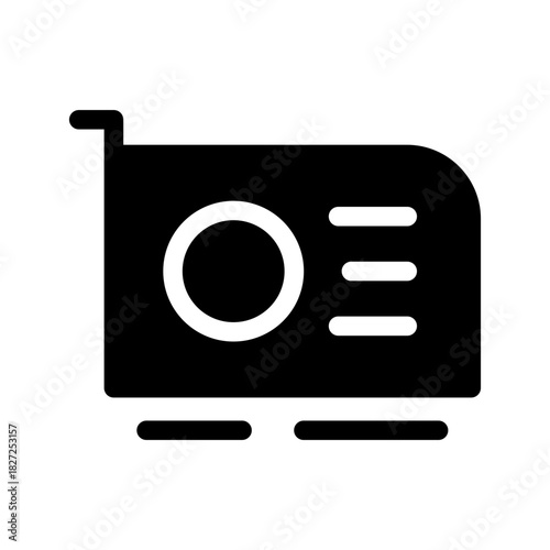 Graphic Card Icon Vector Symbol Design Illustration