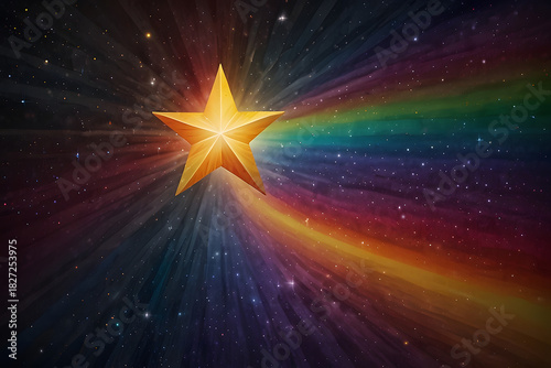 abstract star background