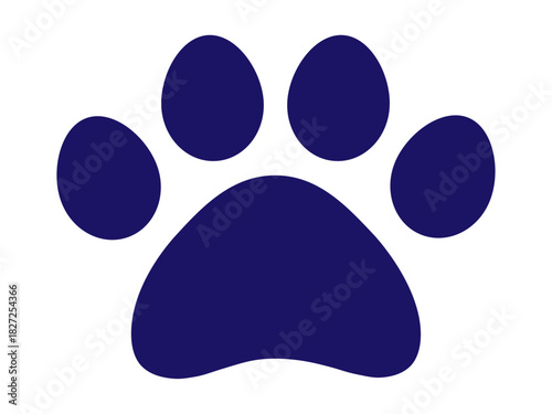 動物の足跡（犬や猫などの肉球）のアイコン