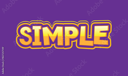 simple text effect  for Graphic Designs