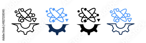 Innovation multiple icon