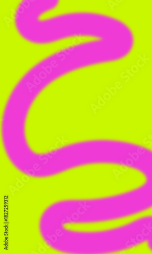 imagen con fondo verde y linea rosa 