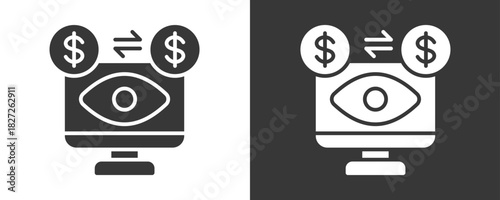 Cpm Icon Set Vector Collection Isolated In Black And White