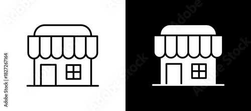 Retail blackwhite icon