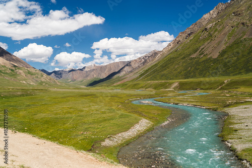 mountain river in the mountains