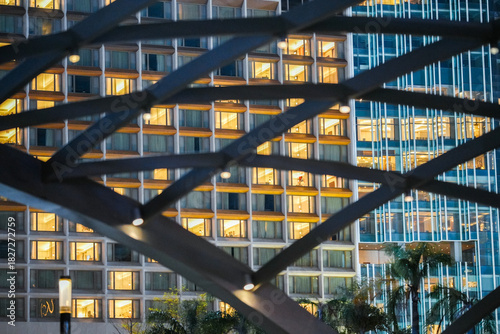 Hong Kong - Victoria harbour at sunset.
Hong Kong Island from Kowloon.