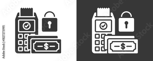Payment Icon Set Vector Collection Isolated In Black And White