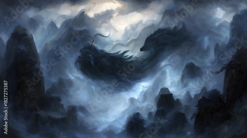 Taotie, a monster from the Chinese Classic of Mountains and Seas