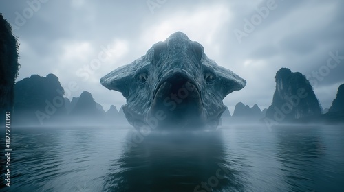 Taotie, a monster from the Chinese Classic of Mountains and Seas