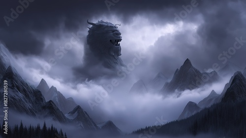 Taotie, a monster from the Chinese Classic of Mountains and Seas