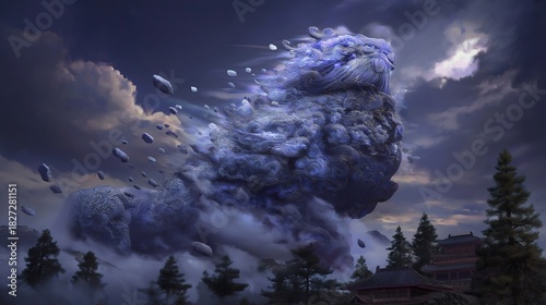 Taotie, a monster from the Chinese Classic of Mountains and Seas
