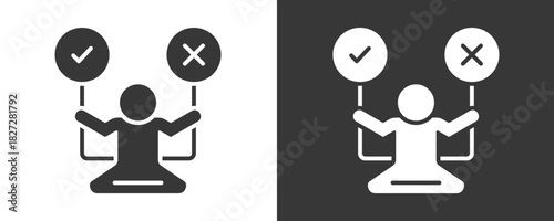 Feasibility Icon Set Vector Collection Isolated In Black And White