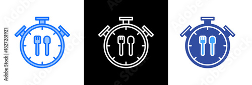 Lunch Time triplestyle icon