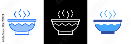 Hot Food triplestyle icon