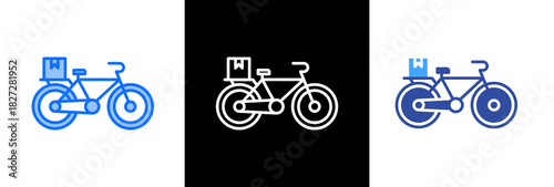 Bike triplestyle icon