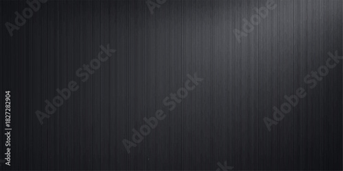 Dark black leather texture seamless pattern backdrop with gray and metallic striped design