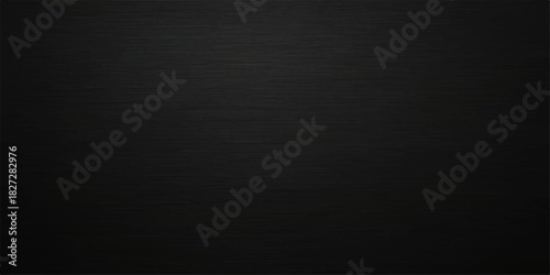 Dark black leather material and rough canvas fabric texture background pattern