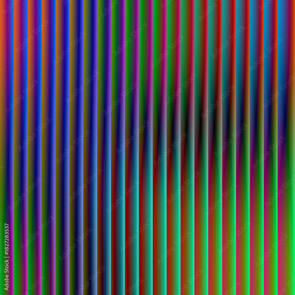 Obraz premium Subliminal Glitch Effect with Cool Center