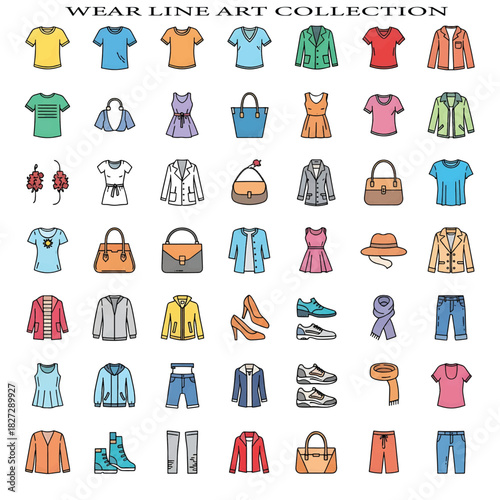 Modern Wear Concept with Stylish Clothing Design