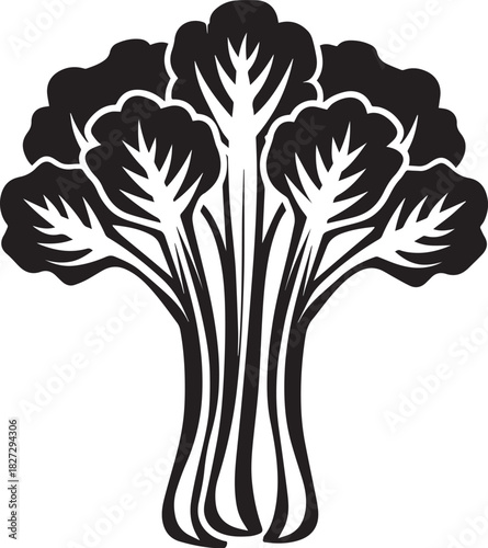 Bok Choy icon clean simple