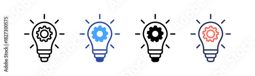 Innovation multiple icon