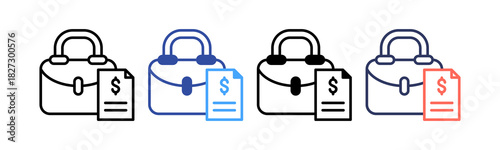 Business multiple icon