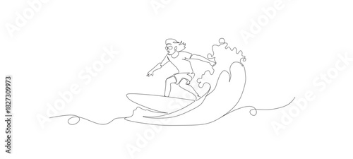 urfing the sea of ​​art lines