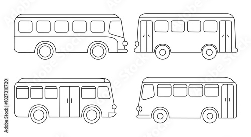 bus vector illustration