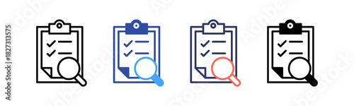 Testing multiple icon