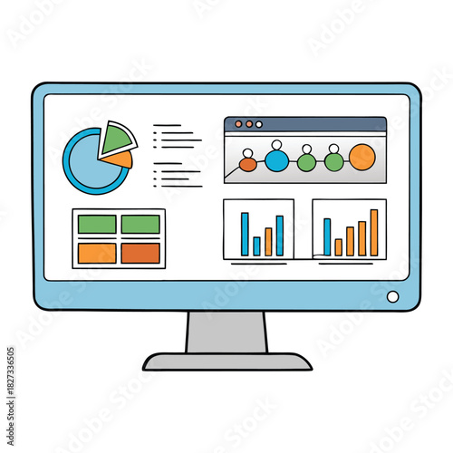 A user types keywords into a search bar as an SEO-optimized website appears in results, showcasing clear structure, fast loading, and targeted content to boost visibility.
