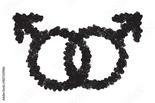 Hand drawn homosexual identity sign Symbol used to represent sex and gender