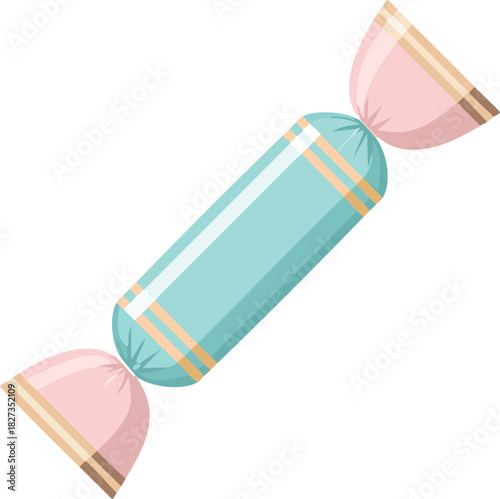 Delicious Wrapped Candy Illustration for Treats, Sweets, and Confectionery Designs