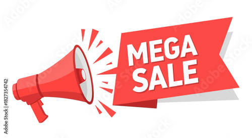 Big Mega Offer Sale Marketing Graphic