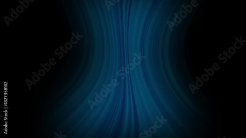 Cold air flow from conditioner effect. air light effect .Air Conditioner Blowing Cool Air with Blue Energy Flow – Generative AI Video